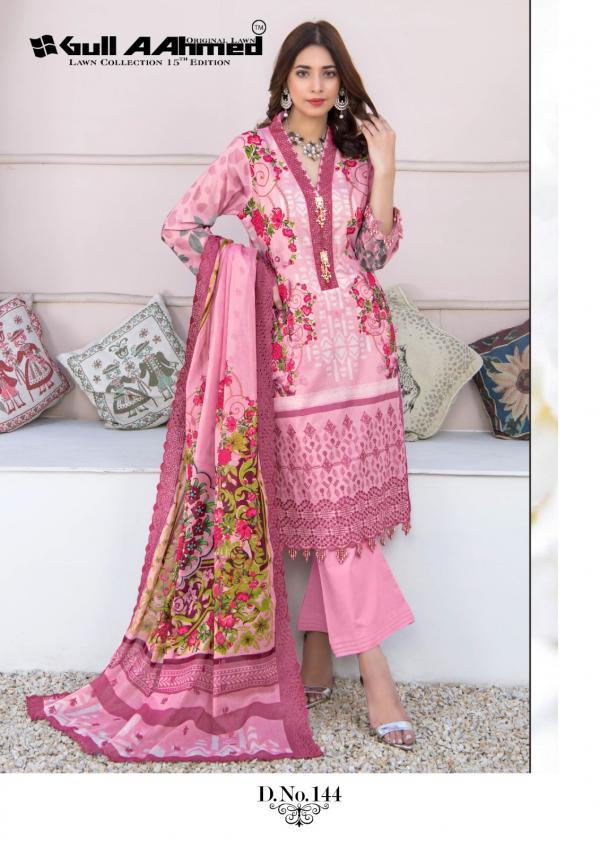 Gull A Ahmed Vol 15 Karachi Cotton Dress Material Collection